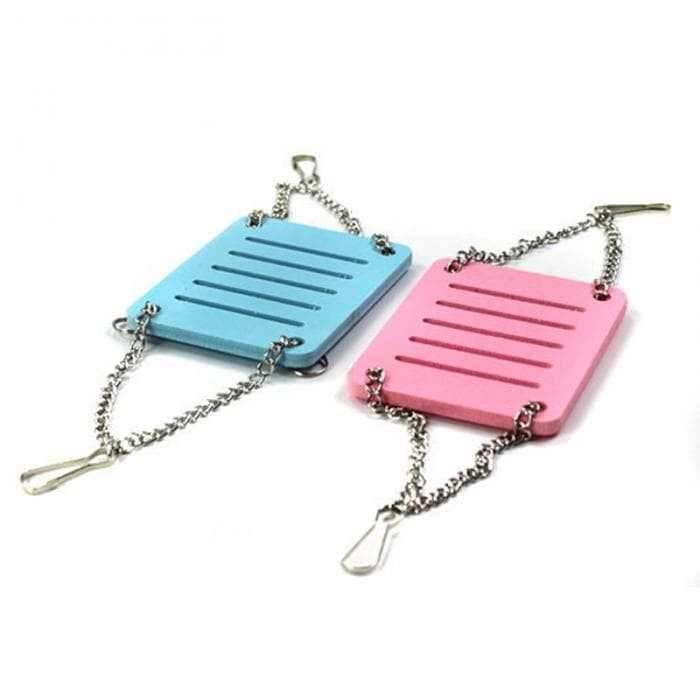 Hamster/Parot Colorful Wooden Swing