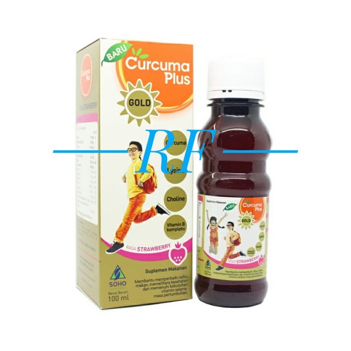 Curcuma Plus Gold Strawberry 100 ml (Soho)