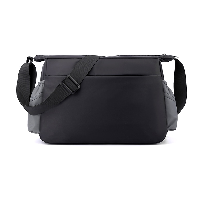 Tas Selempang Pria HAOSHUAI 5833 Sling Bag Pria Pria Anti Air Bahan Dolby Lotto Coated