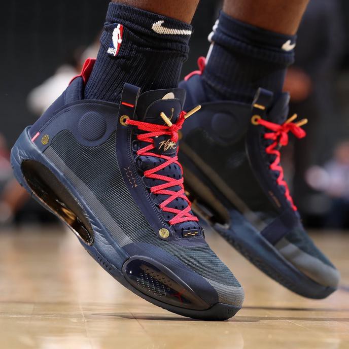 ■ NEW PRODUK SEPATU BASKET ORIGINAL■ SEPATU NIKE AIR JORDAN 34 NEW ORLEANS PREMIUM ORIGINAL ON