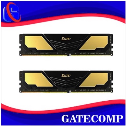 TEAM Elite Plus Black (2x32) 64GB DDR4 kit 3200MHz - Memory RAM