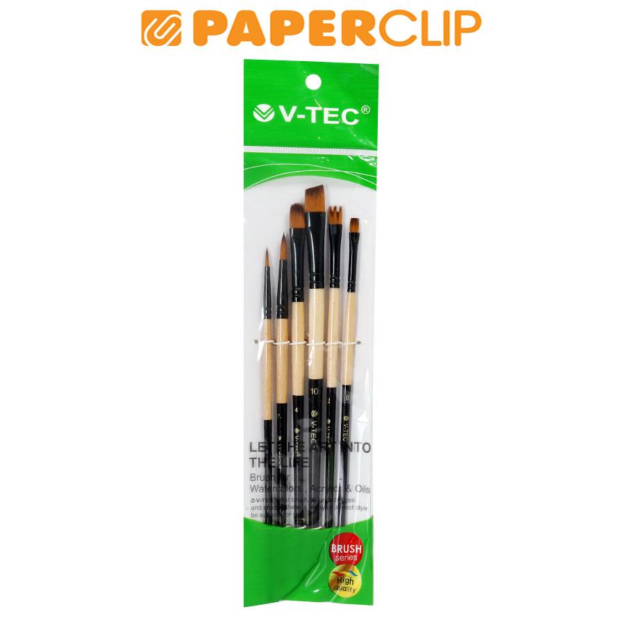 

KUAS LUKIS V-TEC A511 SET 6