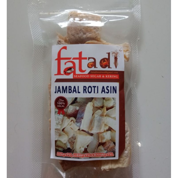 

IKAN ASIN JAMBAL ROTI _ 50g _ Seafood Kering Olahan