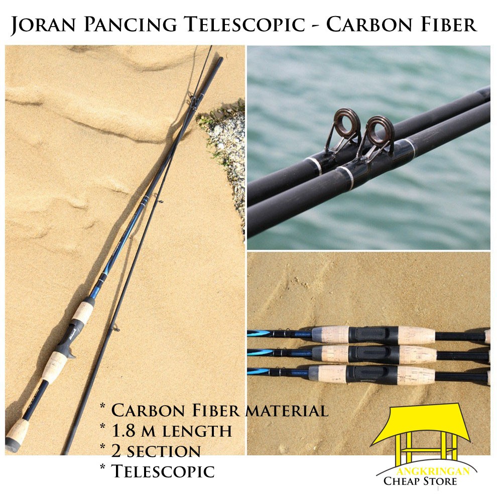 Joran Pancing Telescopic Carbon Fiber