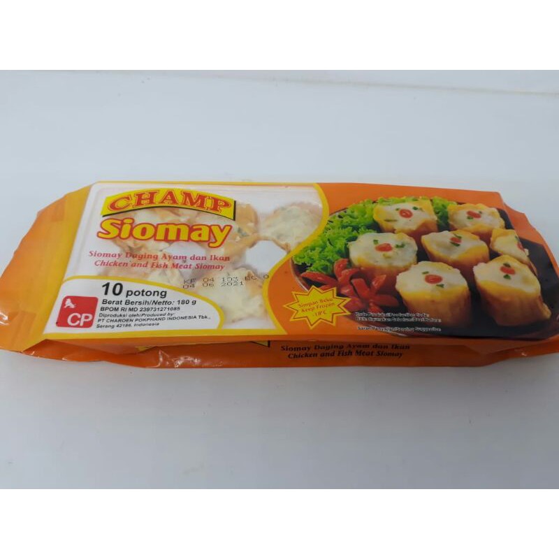 

Champ Siomay/Siomay daging ayam dan ikan/180g (Bandung)