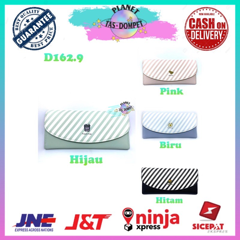 DOMPET WANITA IMPORT DOMPET LIPAT DOMPET PANJANG WANITA DOMPET KOREA