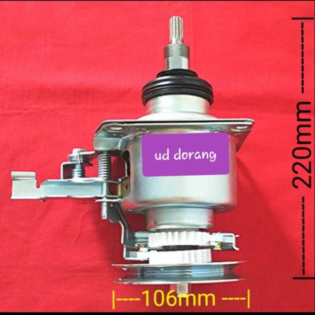 GEAR BOX MESIN CUCI LG 7-9KG