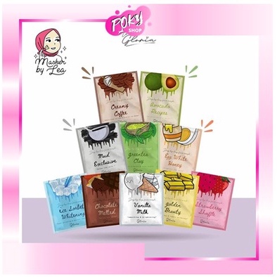 POKY - Masker Organik by LEA Gloria | Masker Bubuk by LEA Gloria 20 gr BPOM