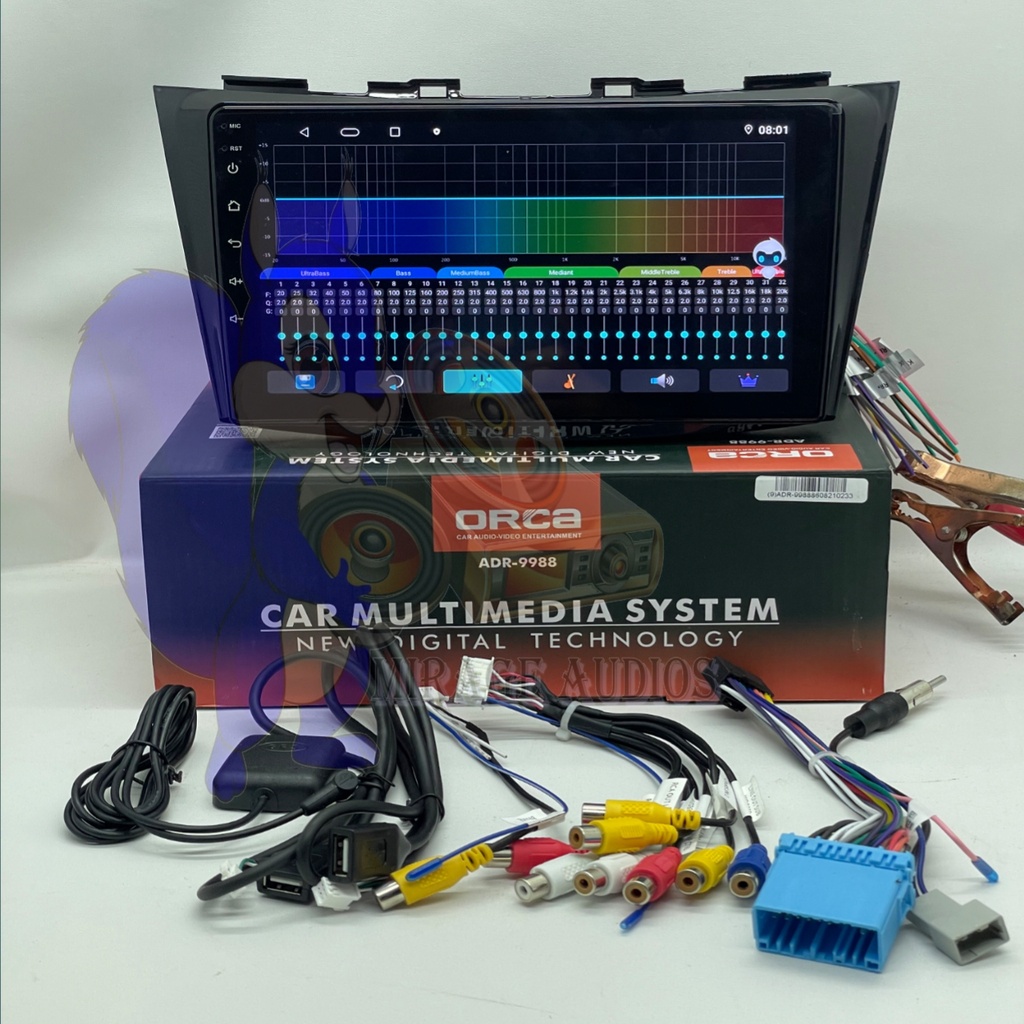 Head Unit Android 9 inch Orca Carplay DSP IPS  Ertiga lama & Swift 2gb-32gb Voice Comand-2