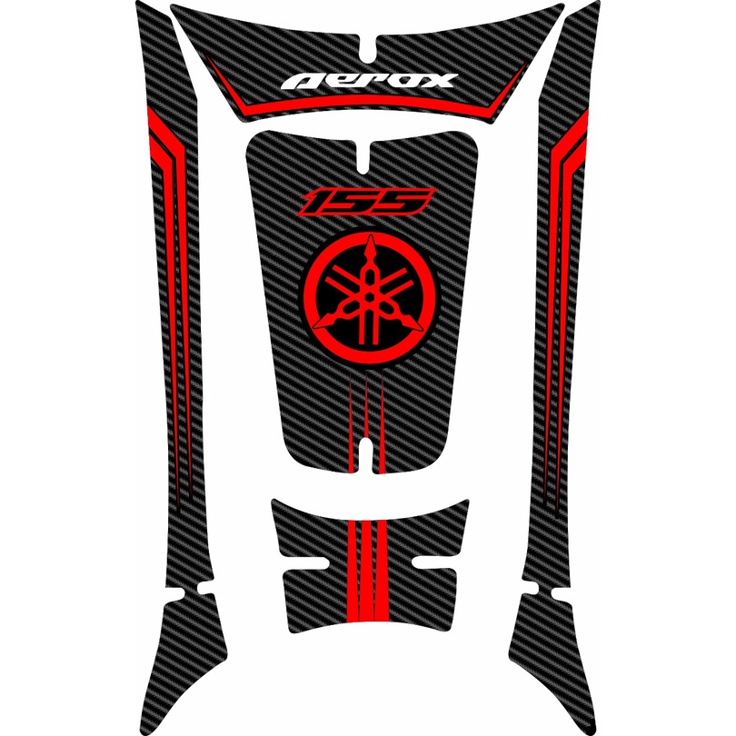 Sticker Tankpad New Yamaha Aerox 155 Tankpad Yamaha All New Aerox 155