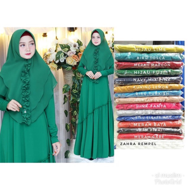 ZAHRA REMPEL  MIRING / GAMIS JERSEY / JERSEY SUPER / BUSUI
