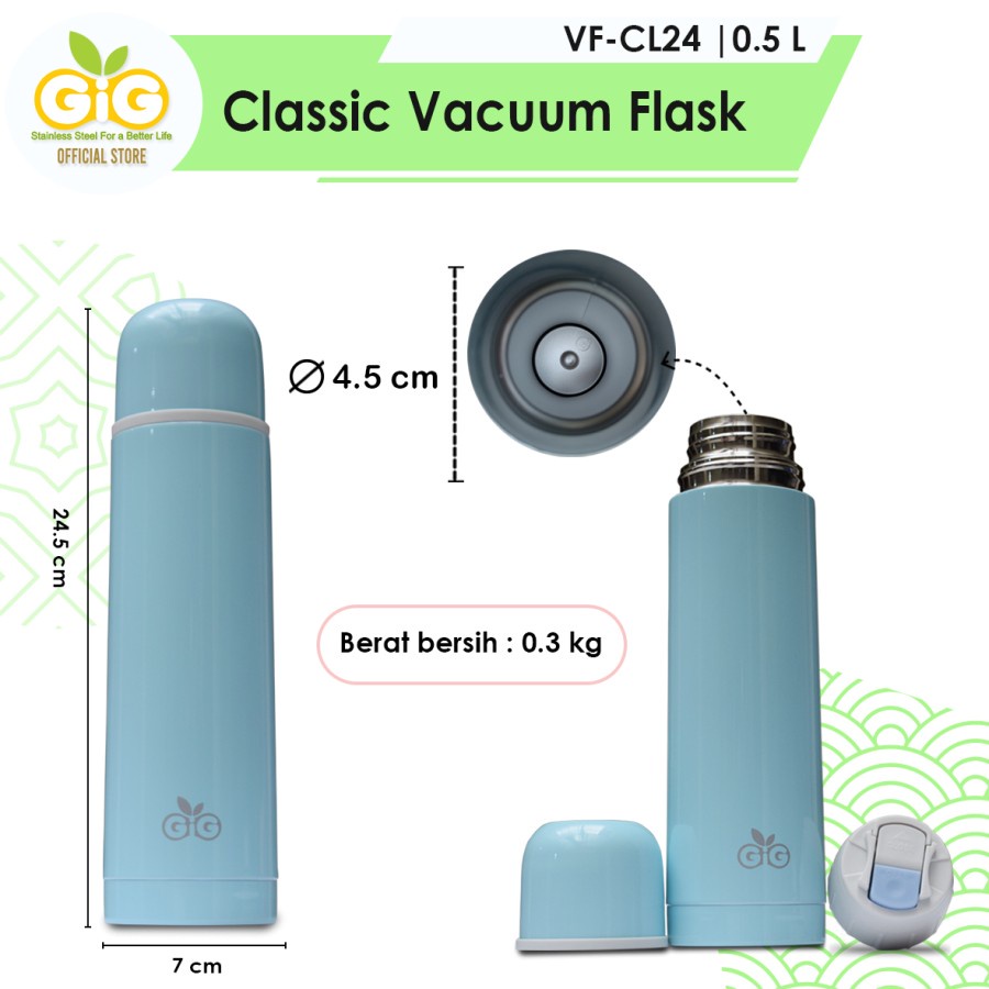 Baby Gig Classic Vacuum Flask 500ml