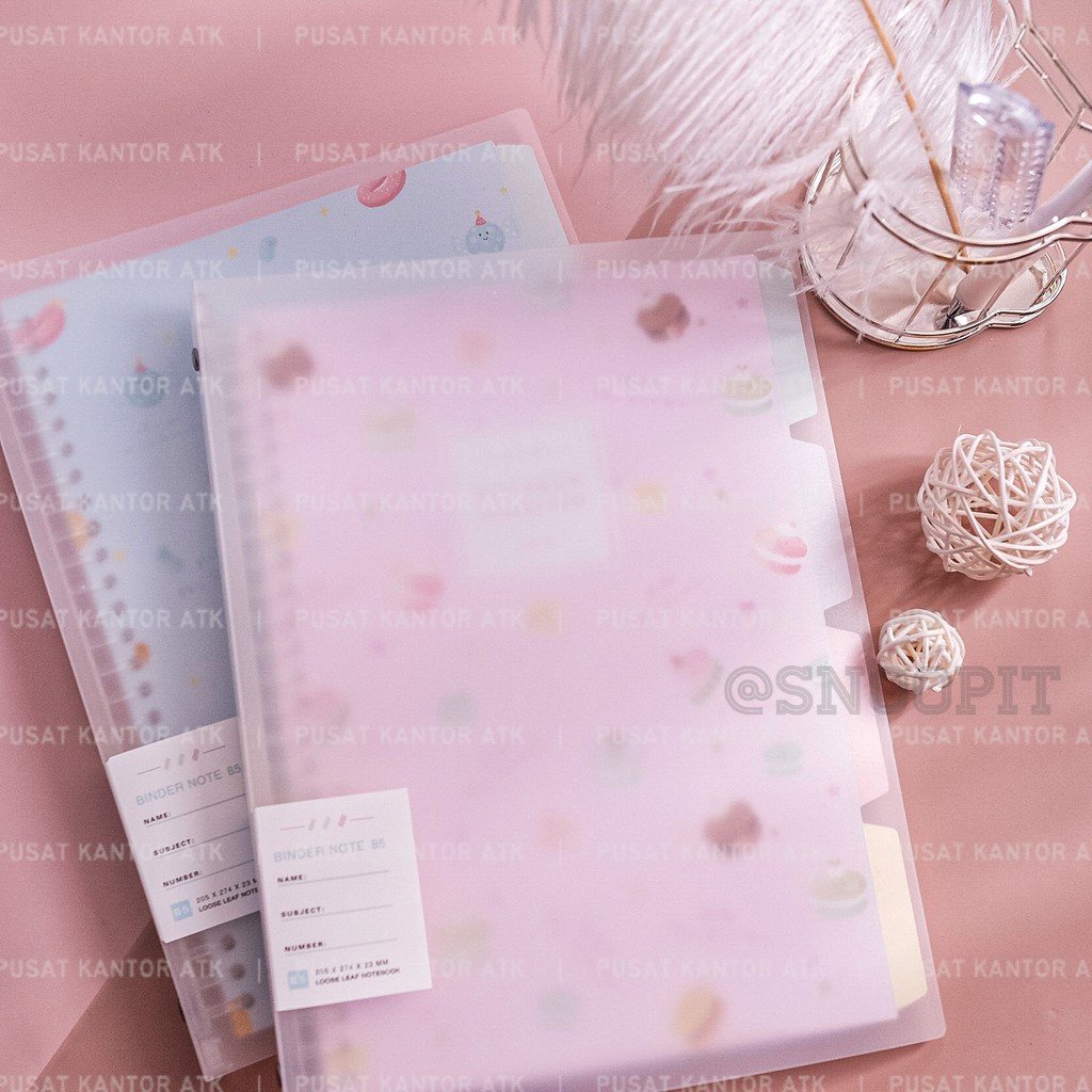 

Buku diary ring notebook notes stationery fancy korean design gift hadiah Buku Catatan