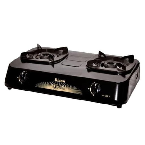 KOMPOR GAS RINAI RI-302 KOMPOR 2 TUNGKU