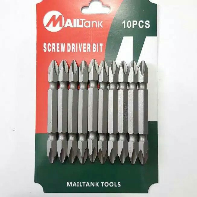 Mata obeng gypsum Murah isi 10pcs / mata bor Screw driver bit