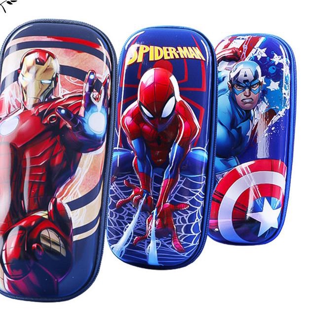 

✿ Tempat pensil smiggle 3D lookalike EVA Hardcase Spiderman - Captain A10 ➢