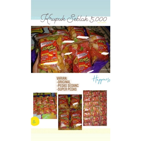 

KRUPUK SEBLAK MANTULL