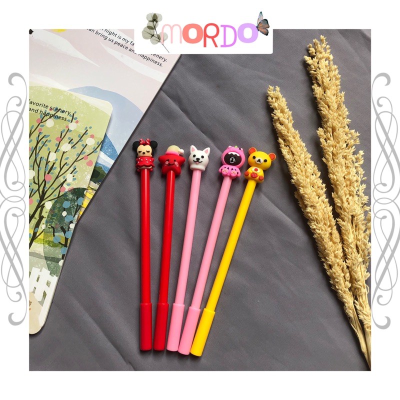 

Mordo Pulpen Pen Gel Animal Karakter Lucu Unik Murah