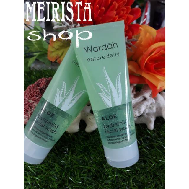 PROMO WARDAH NATURE  ALOE HYDRAMILD FACIAL WASH 60 ml