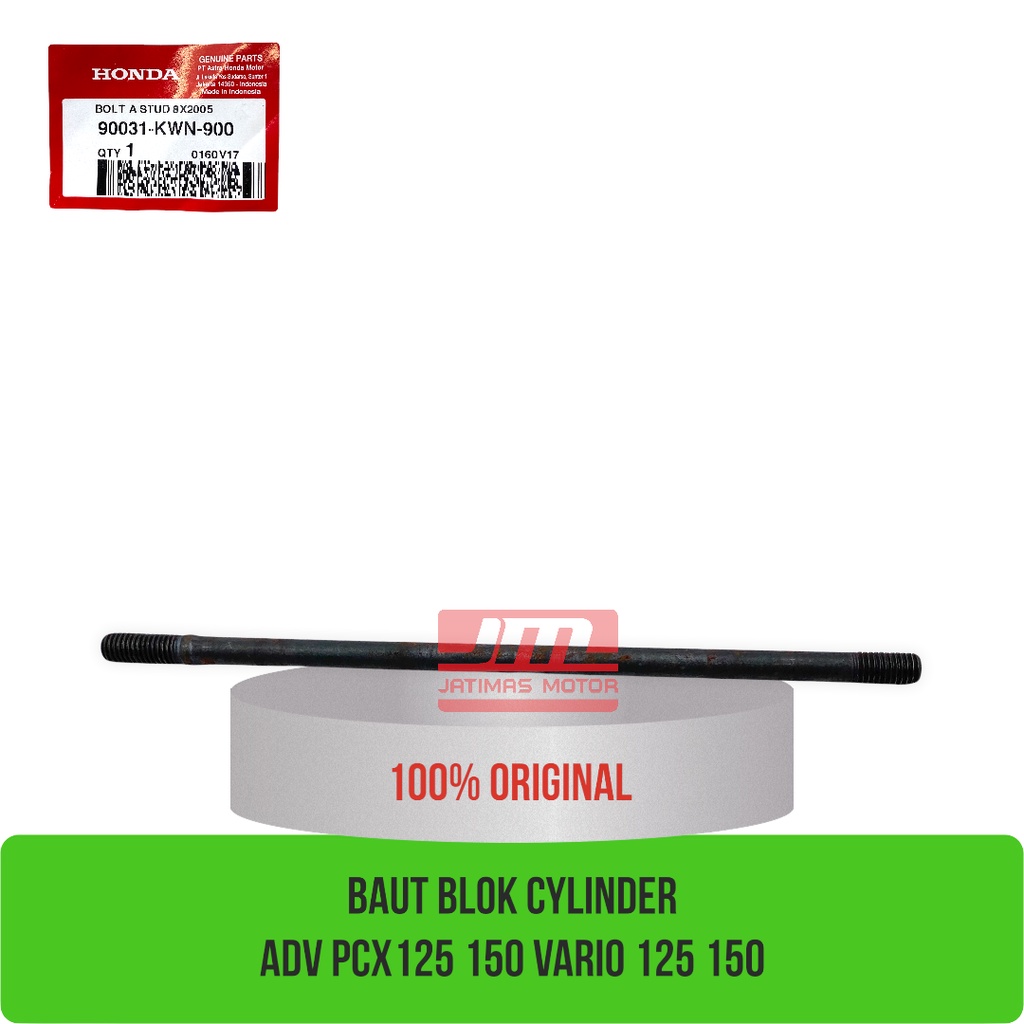 Baut blok cylinder adv pcx 125 150 vario 125 150 90031-KWN-900