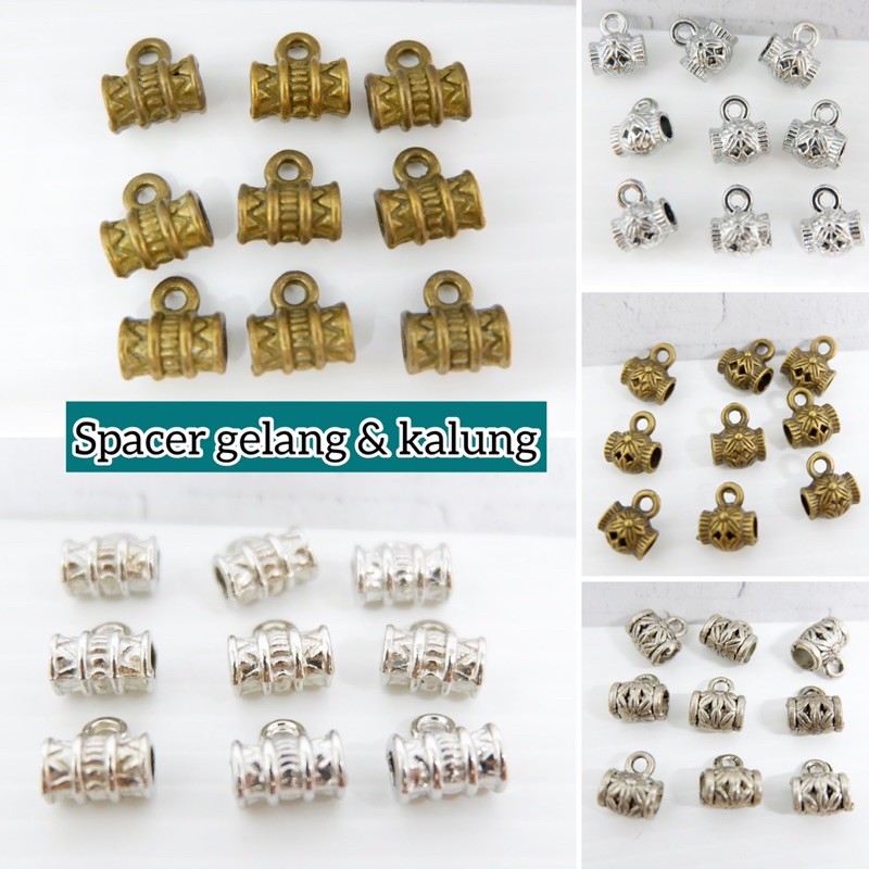 (per pcs) spacer gelang dan kalung