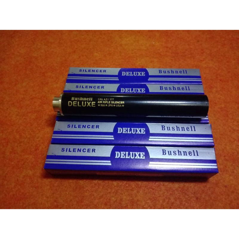 peredam senapan angin bushnell deluxe drat kuningan