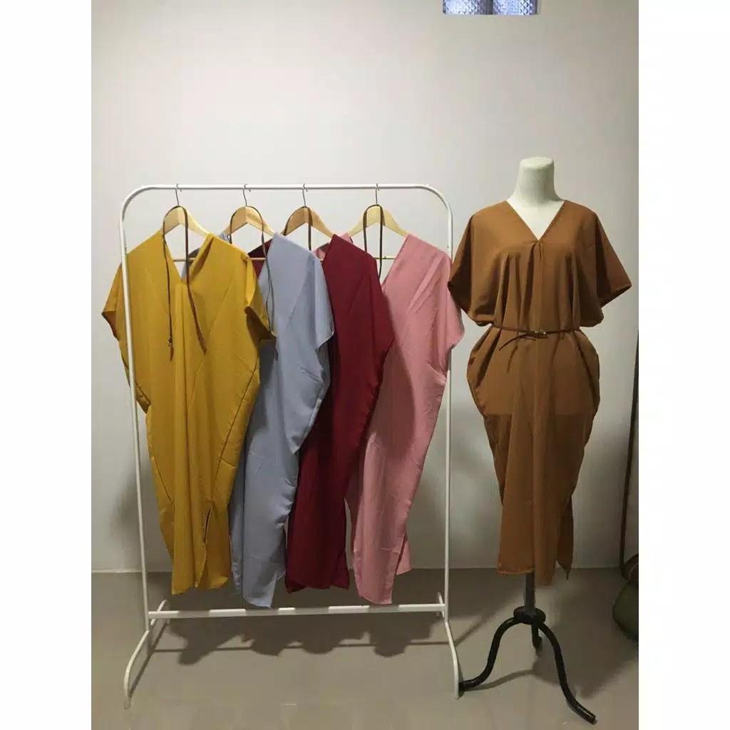 BAJU KAFTAN POLOS/ ATASAN KAFTAN MODEL SEKARANG/ BLOUSE WANITA TERBARU/ ATASAN WANITA KEKINIAN