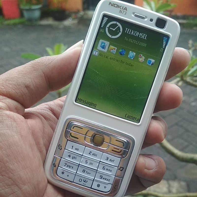 Nokia N73 original like new second bekas original bukan refurbish