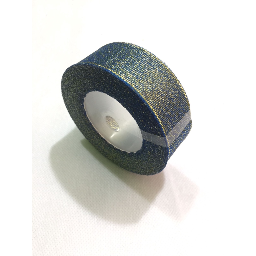 

Pita Glitter Biru Dongker inch 2,5 cm per roll