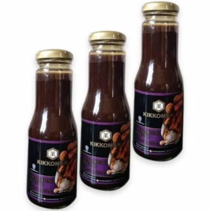 

Kikkoman Sauce Garlic Teriyaki [300 g/ Botol]