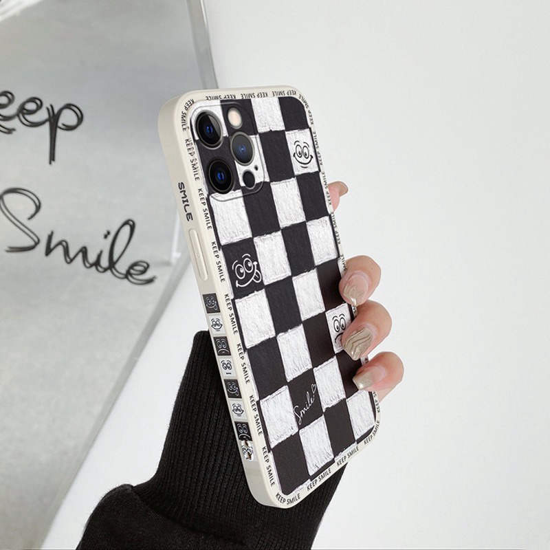 Cute Simple Love Case Casing OPPO A9 A53 A33 A31 2020 A15 A15S C1 XT A3S A7 A12 A11K A95 F9 Pro A57 A39 F1S A83 K3 K5 VIVO Y11 Y12i Y15 Y17 Z1 Pro Y50 Y30i Y20i Y20S Y12S Y91C Y93 V5 V5S V5 Lite Y83 Y81 V9