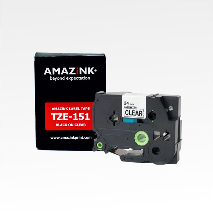 

Label Tape TZE-151 24mm Black on Clear dari AMAZiNK