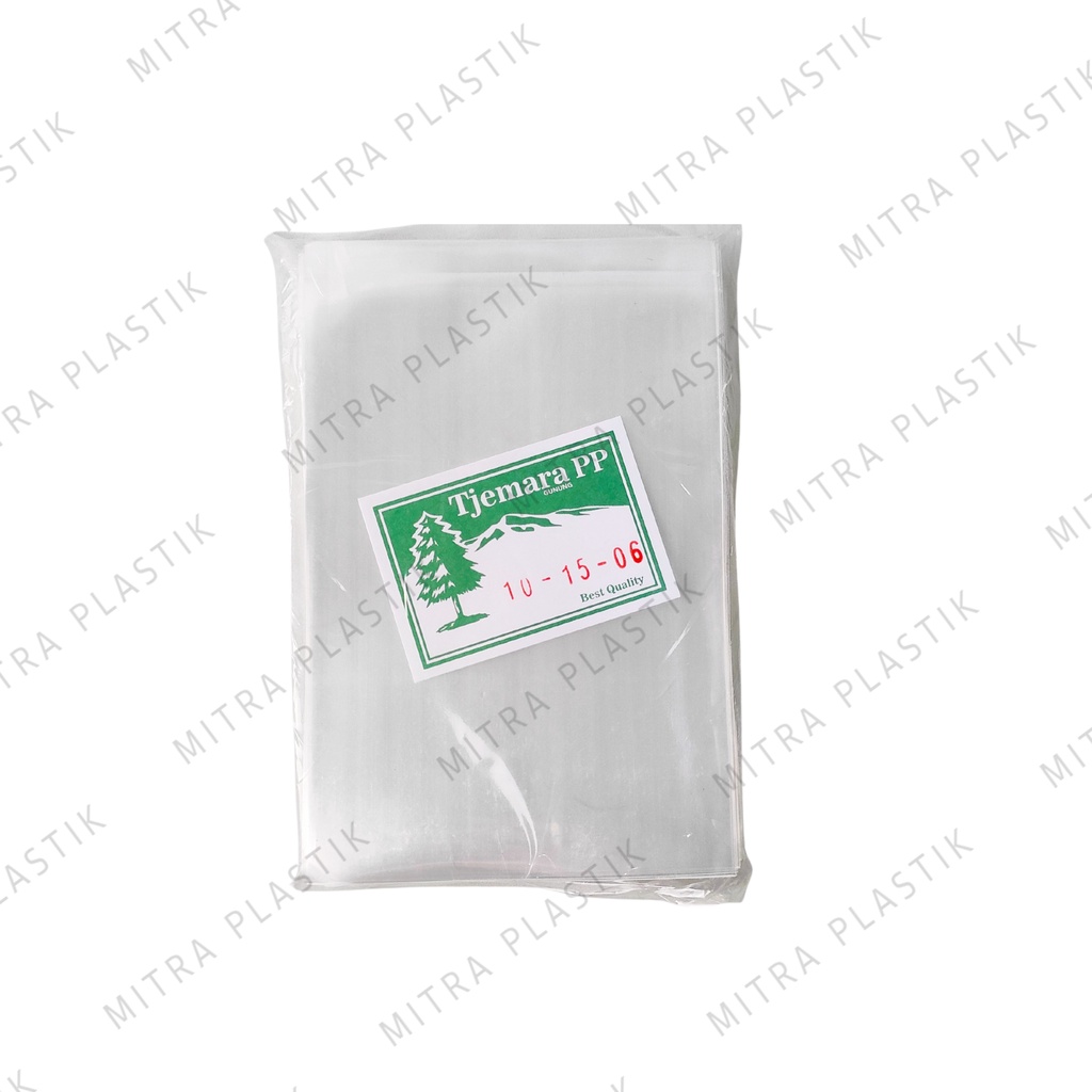 Plastik Pp Lebar 10 Tebal 06 10X15 10X20 Kantong Bening Transparan