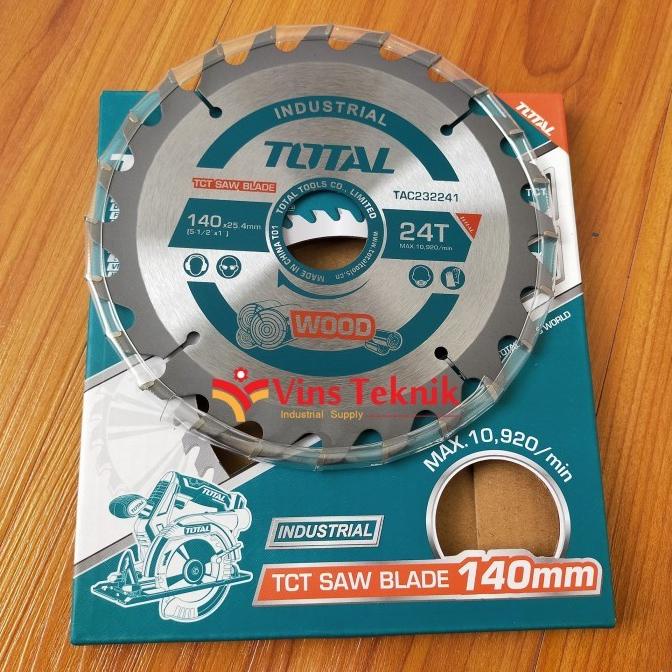 Mata Gergaji Circular Saw 5 Inch 140Mm Tct Saw Blade 24T Total Tac2322