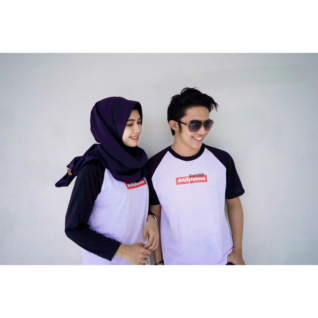 Kaos Couple Bisa Cetak Nama Kaos Couple Kekinian Shopee Indonesia