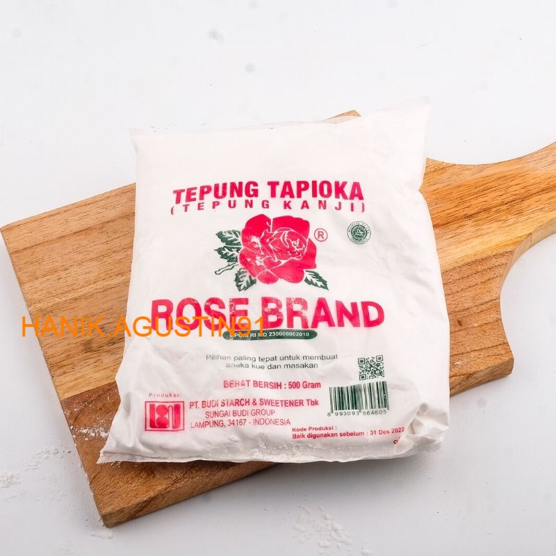 

Tepung Tapioka Kanji Rose brand Rosebrand 500gr