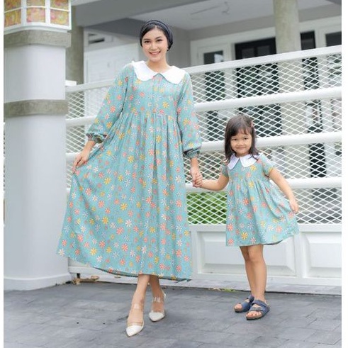 ASHA DRESS TUNIK RAYON // COUPLE ANAK