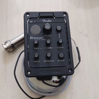 fishman presys + fender original