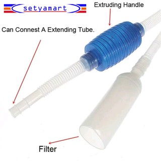 Alat Penyedot / Kuras Air Aquarium Manual / Pompa Air