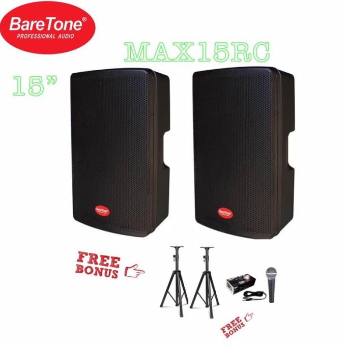 Terpopuler Speaker Aktif Baretone Max15Rc Original Baretone Max15Rc Rimansiusstore4511