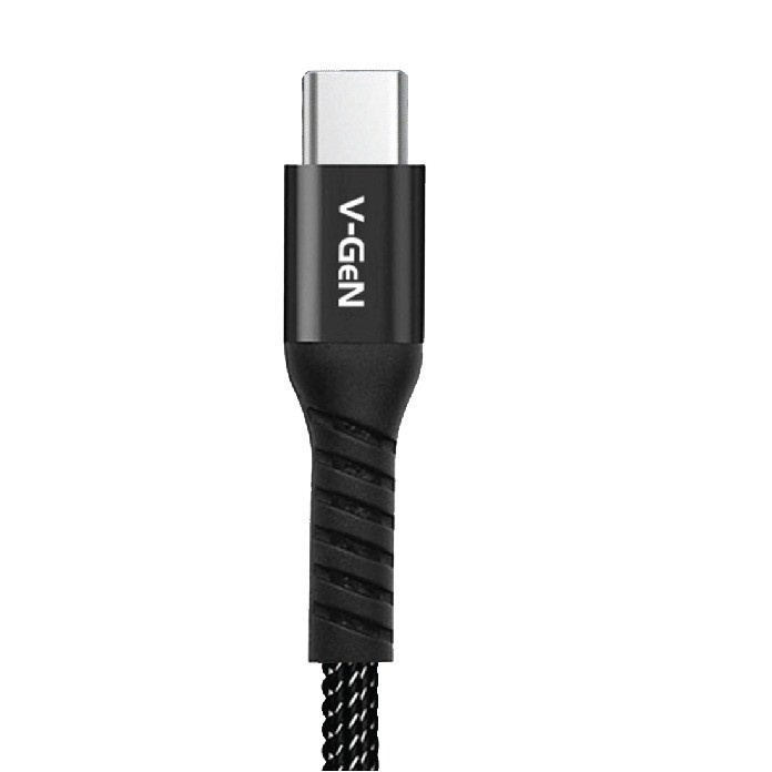 Kabel Data USB V-GeN CT1-20 Fast Charging Type C to Type C 3.1A PD 60W