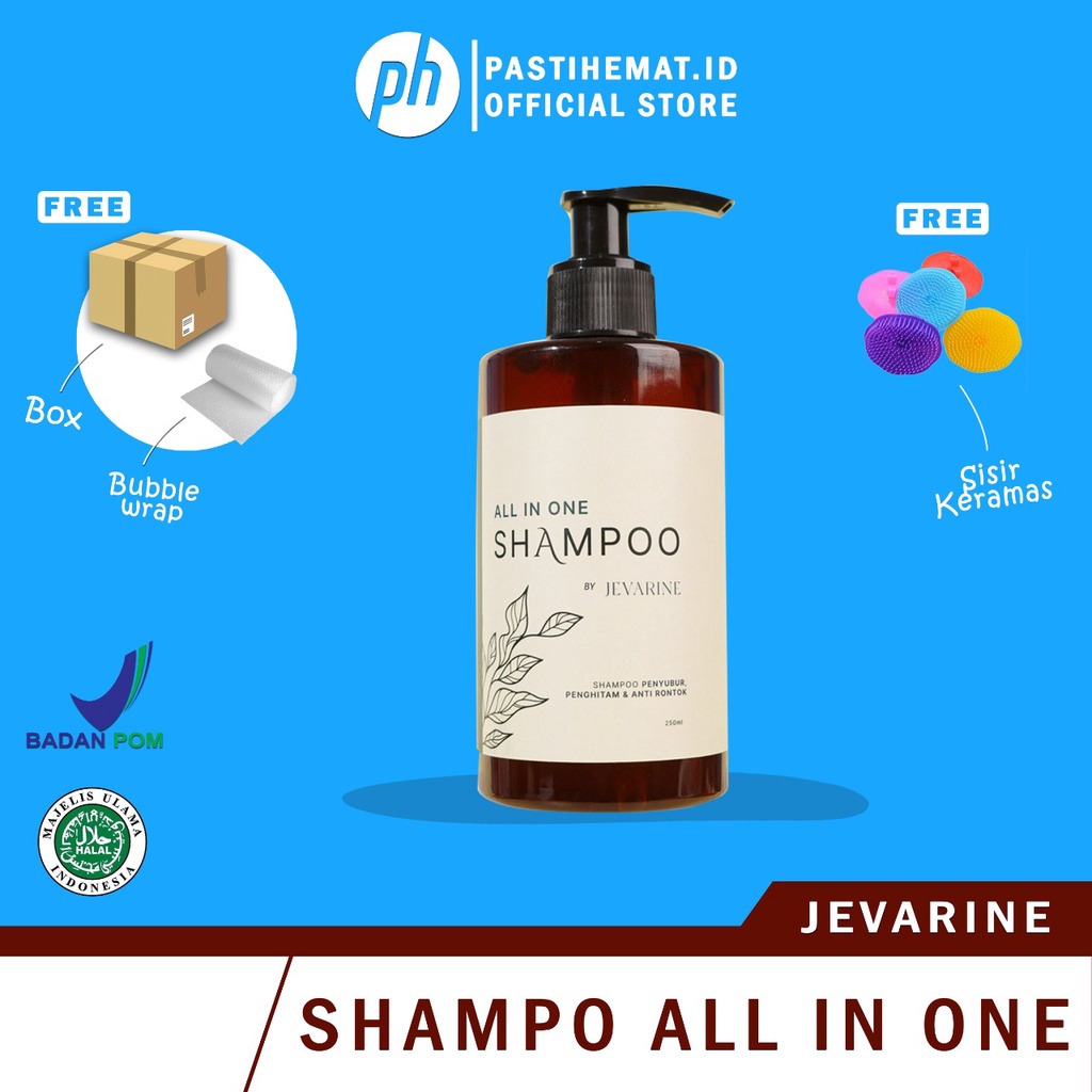 Shampo Jevarine All In One Original [BONUS PARFUM]