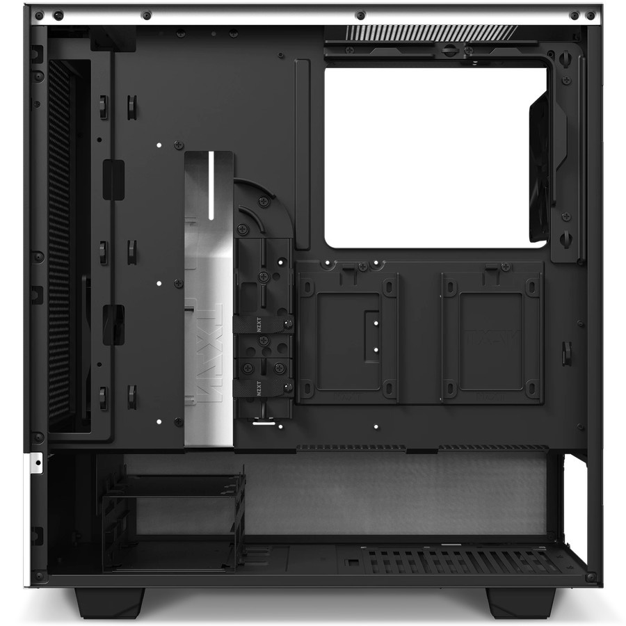 NZXT H510 Flow White Mid Tower ATX Case Casing PC Free Fan