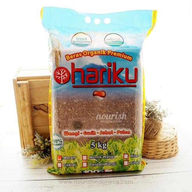 

Hariku, Organic Red Rice 5 kg (Beras Merah Organik)