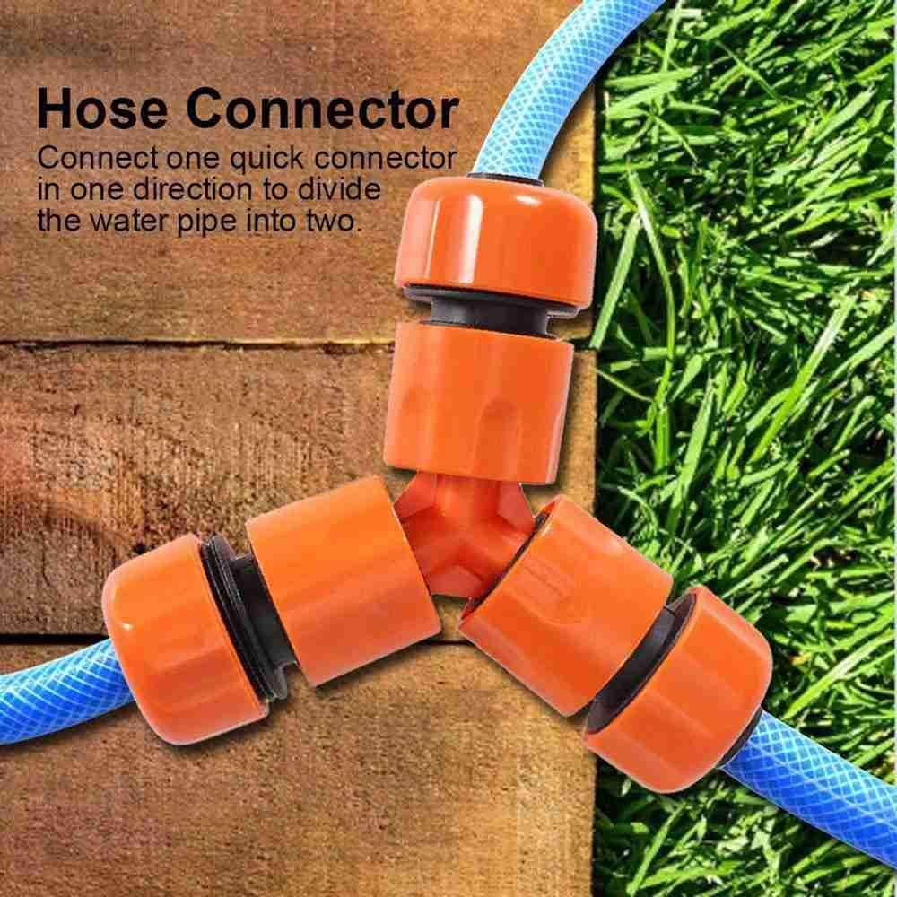 Solighter Konektor Pipa Selang Penyiraman Taman Switch Knob Fitting Pipa Plastik