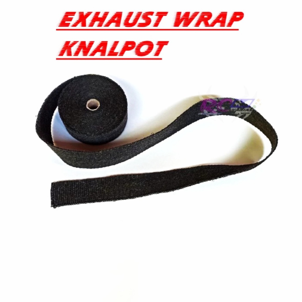 Exhaust wrap knalpot motor mobil import peredam panas knalpot berkualitas