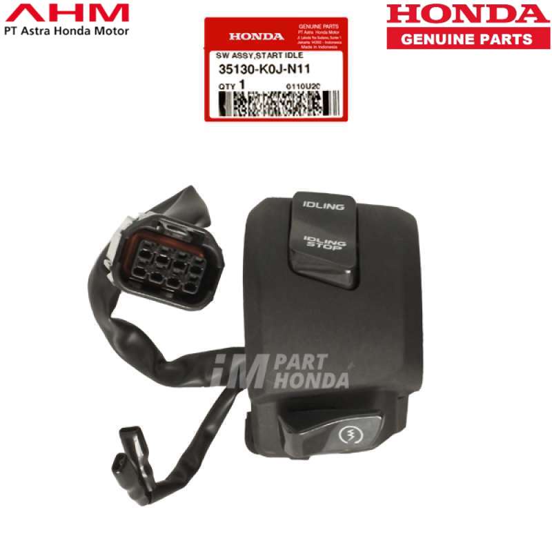 MURAH Switch Assy Start Idle Holder Kanan GENIO ISS Idling Stop 35130-K0J-N11 35130k0jn11 JAMINAN 10