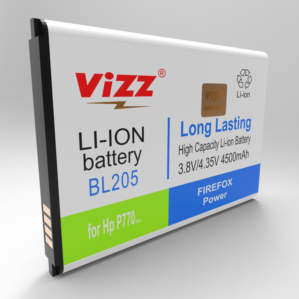 Vizz Baterai LENOVO BL205 P770 Original