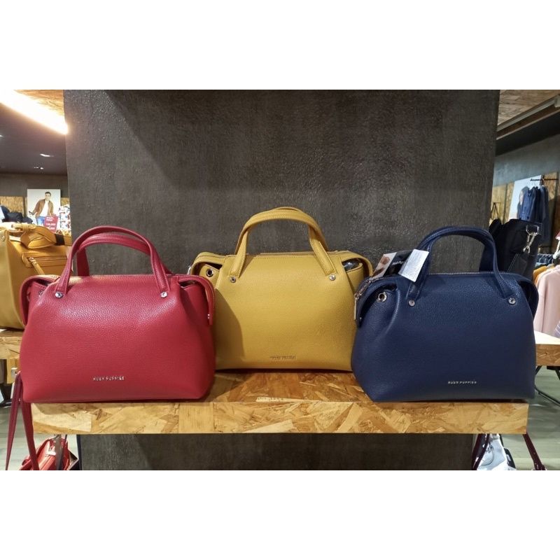 Hush puppies chio satchel sale original store 