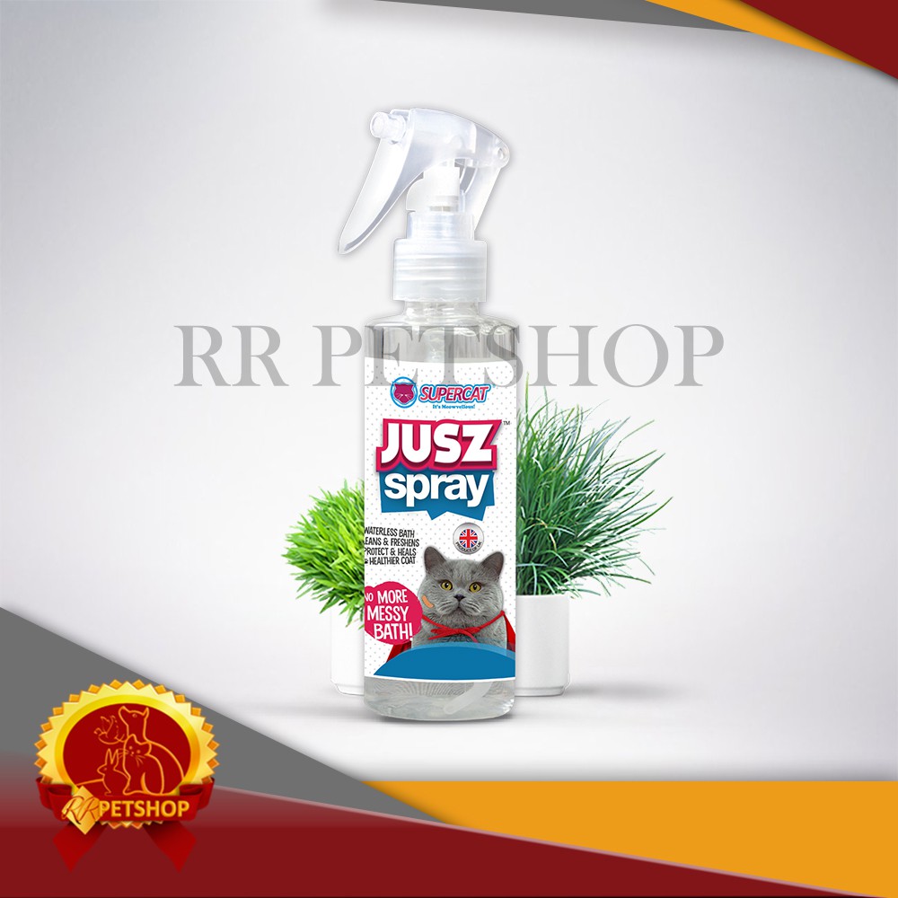 Jusz Spray Obat Luka, Anti Kutu, Jamur Scabies, Anjing , Kucing 150ml